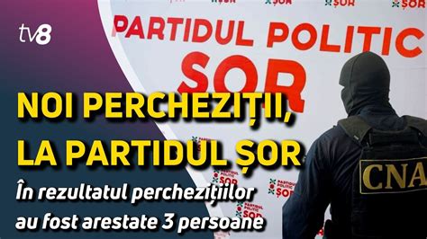 Știri Noi percheziții la Partidul Șor Maia Sandu la Comrat 02 09