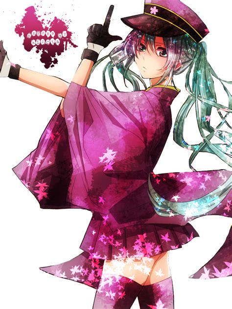 Hatsune Miku Senbonzakura Render by AyumiTouguu on DeviantArt