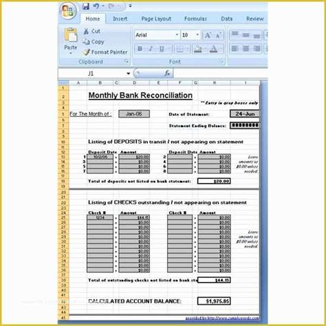 Bank Reconciliation Template Excel Free Download Of Payroll ...