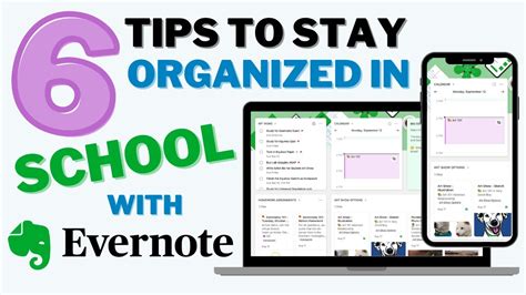 Tips To Stay Organized In School Youtube