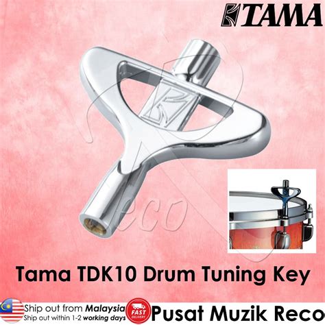 Tama Tdk10 Chrome Standard Drum Key Reco Music Malaysia