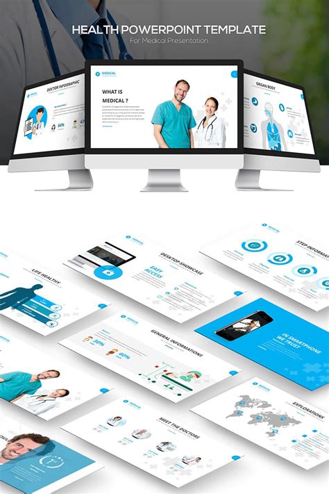 Template Powerpoint Health Web Free Medical Healthcare Powerpoint