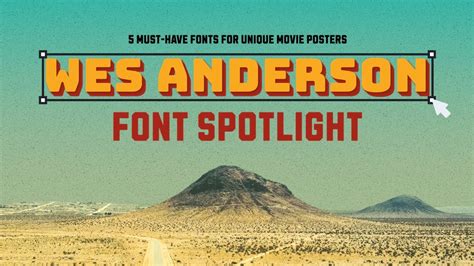 5 Neo Retro Wes Anderson Style Fonts You Can Use For Free YouTube