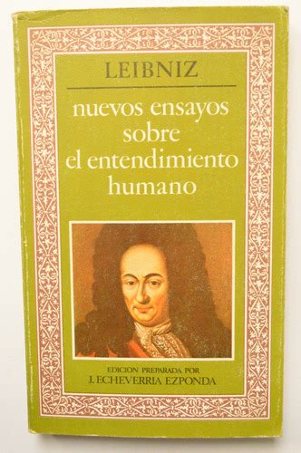 G W Leibniz Nuevos Ensayos Sobre El Entendimiento Humano Cuotas