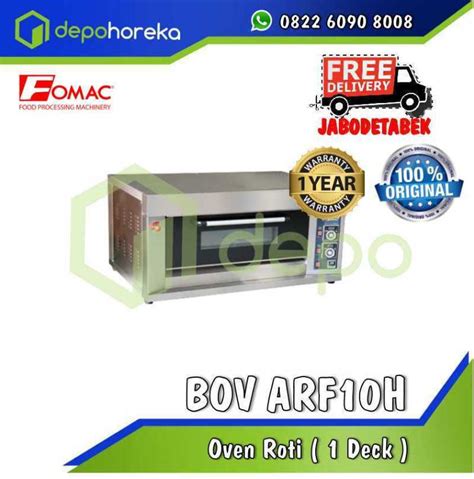 Jual Gas Oven Roti Deck Tray Fomac Bov Arf H Di Seller Depo Horeka