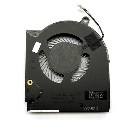 BestParts Repuesto De Ventilador Para Dell M15 R5 CPU Ventilador De