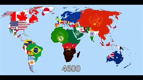 Evolución De Los Países En El Futuro 10000 Youtube