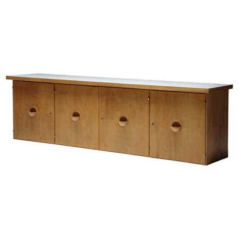 Sleek Swedish Art Deco 2 Door Cabinet Sideboard Credenza At 1stdibs