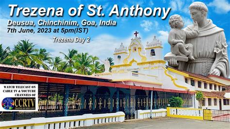 Trezena Of St Anthony Deusua Chinchinim Goa India On Th June At