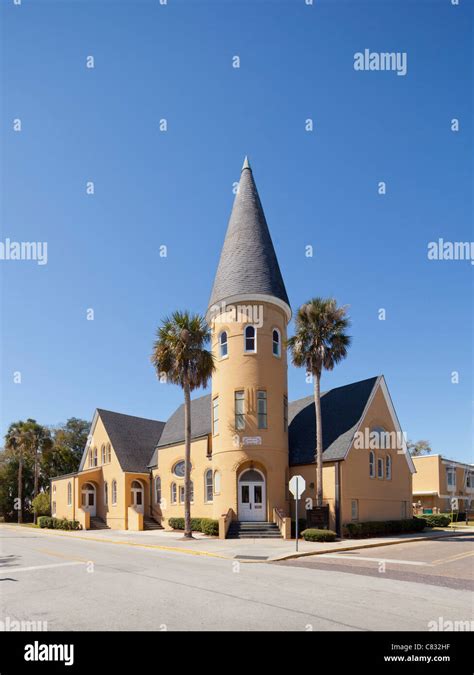 Ancient City Baptist Church, St Augustine Stock Photo - Alamy