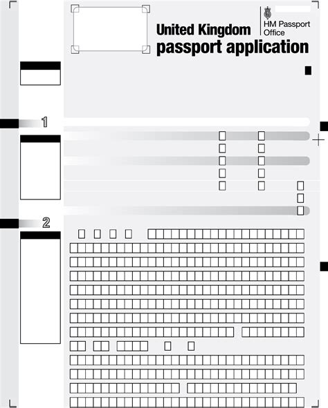 United Kingdom Passport Application Edit Fill Sign Online Handypdf