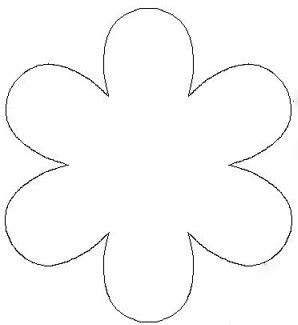 Flower Cut Out Templates - ClipArt Best