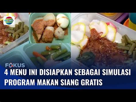 Airlangga Hartarto Hadiri Simulasi Program Makan Siang Gratis Di SMPN 2