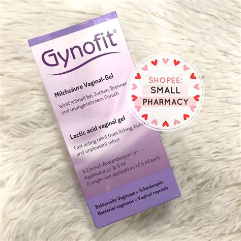 Gynofit Lactic Acid Vaginal Gel X Ml Shopee Malaysia