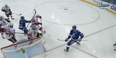 Steven Stamkos Chokes Up Swings Away On Tying Goal Vs Senators Video