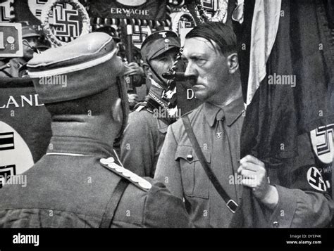 Adolf Hitler Pol Tico Alem N Y El L Der Del Partido Nazi