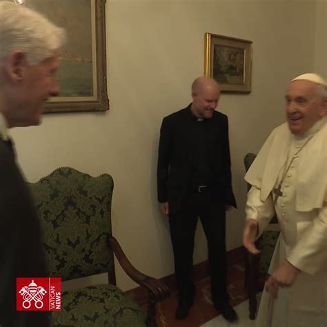 Vatican News On Twitter Pope Francis Met Wednesday With Former US