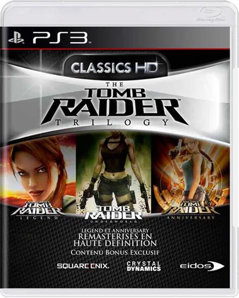 The Tomb Raider Trilogy Ps3 Mídia Física Usado Mundo Joy Games