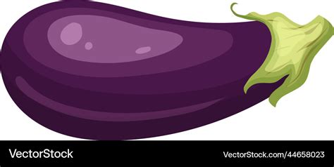 Eggplant vegetable cartoon Royalty Free Vector Image