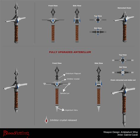 Chain Whip Weapon Design By Gabriel Carati On Deviantart