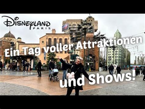 Disneyland Paris Vlog Januar Super Viele Attraktionen Der