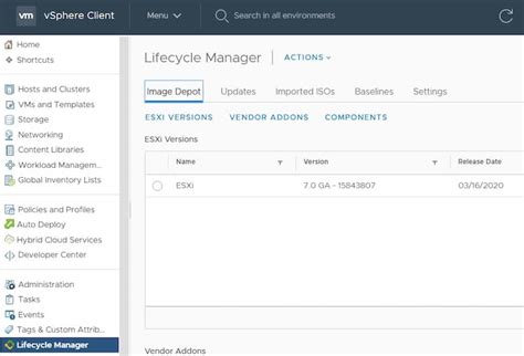 How To Upgrade Esxi X To With Vsphere Lifecycle Manager Vmiss Net