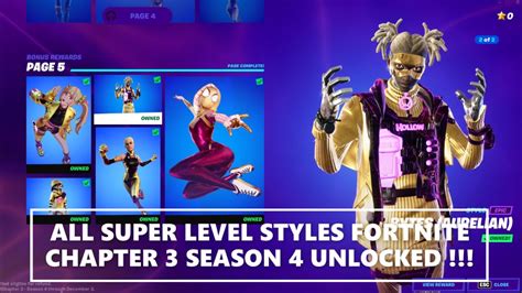 UNLOCKING ALL NEW BONUS REWARDS FORTNITE SEASON 4 CELESTIAL SPECTRAL