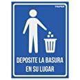 Truper LIN 12 Letrero señalización DEPOSITE LA BASURA EN SU LUGAR 21