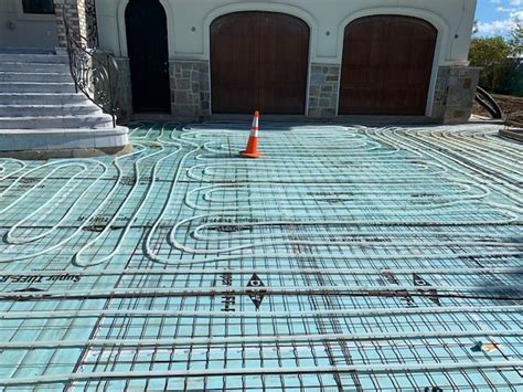 Radiant Driveway Heating Systems Hydronic Heated Paver Driveway