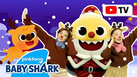 4k The Red Nosed Baby Shark Kids Choreography Dance Along Baby