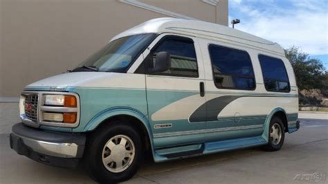 1997 Gmc Savana Hightop Conversion Van Clean Carfax Florida No Reserve