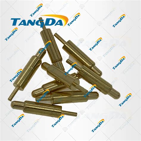 Tangda Mm Diameter Mm A Pogo Pin Connector P Gold Plate High