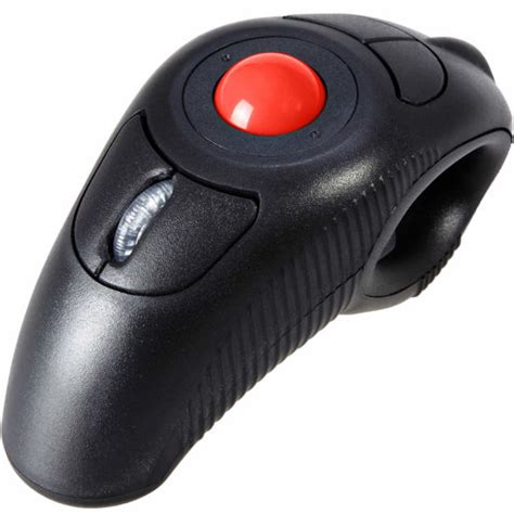 GetUSCart- EIGIIS 2.4G Ergonomic Trackball Finger Handheld USB Wireless ...