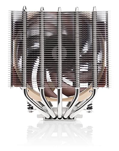 Noctua NH D12L Low Height Dual Tower CPU Cooler 120mm Brown