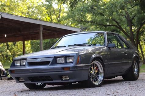 Coyote Swapped And Supercharged Fox Body Mustang For Sale