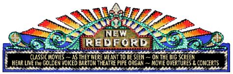 Redford Theatre Calendar of Events 2022