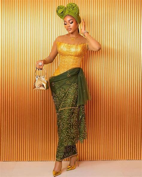 Latest And Best Asoebi For Wedding Guests Ladeey