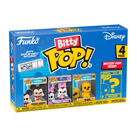 Φιγούρα Funko Bitty Pop 4 Pack Disney Mickey Nerdom