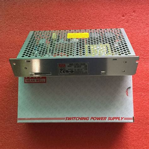 Jual MEAN WELL 125W Dual Output Switching Power Supply RD 125 1224 133W