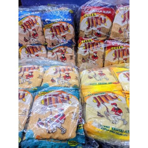 Jual Umpan Jitu 4 Varian Aroma Pelet Jitu Ebi Kinoy Crystal Telor