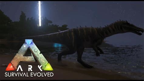 Ark Survival Evolved Baryonyx Attack Youtube