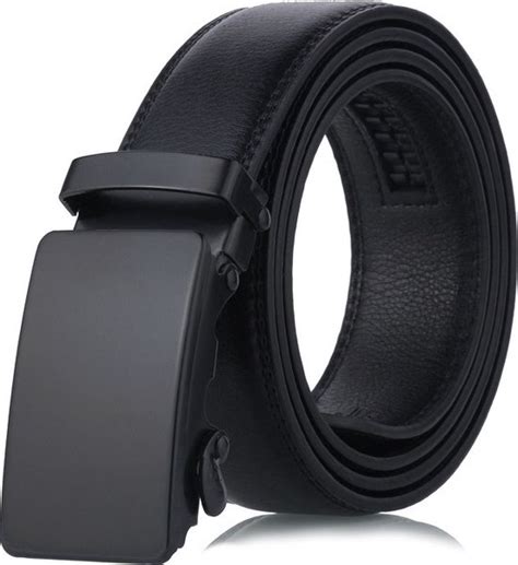 Wisegoods Premium Heren Riem Met Luxe Gesp Belt Leder Riemen