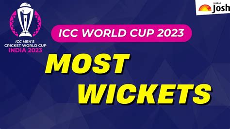 Most Wickets In World Cup 2023: #1 Mohammed Shami, #2 Adam Zampa, #3 ...