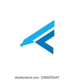 Letter F Falcon Logo Symbol Vector Stock Vector Royalty Free