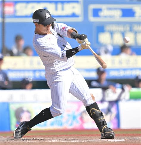 【ロッテ】山口航輝が勝ち越しの2号ソロ「完璧でした」 スポーツ報知