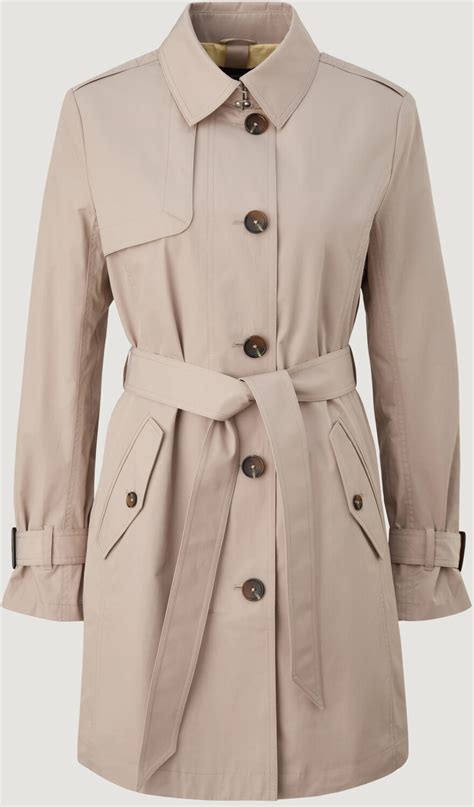 Comma Trenchcoat Mit Bindeg Rtel Beige Ab