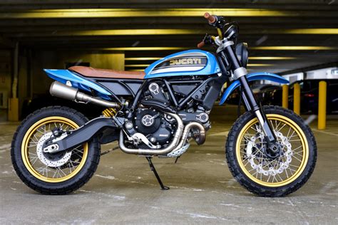 Desert Sled Redux Ducati Scrambler By Parr Mc Bikebound