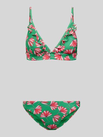 Shiwi Bikini Set Mit Allover Print Modell Beau Gruen Online Kaufen