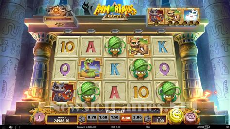 Immortails Of Egypt Slot Play N Go Review Demo Game