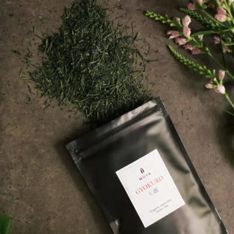 Gyokuro Tee 50g Japanischer Bio Grüntee Kaufen Matcha Set und Grüner